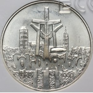 III RP, 100000 złotych 1990, Solidarność, Typ A