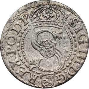 Zygmunt III Waza, šiling 1596, Malbork