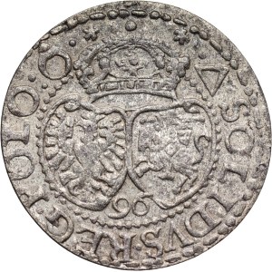 Zygmunt III Waza, šiling 1596, Malbork