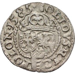 Stefan Batory, šiling 1585, Olkusz