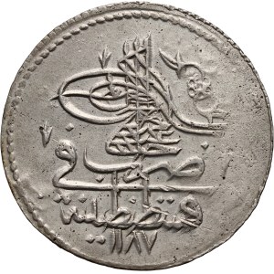 Türkiye, Ottoman Empire, Abdul Hamid I, piastre year 8 (1780)