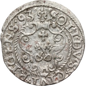 Sigismund III Vasa, 1593 shilling, Riga