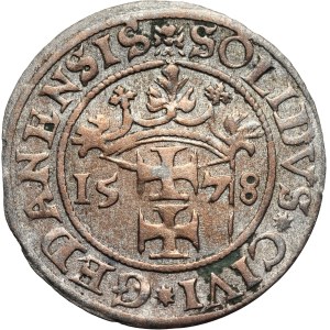 Stefan Batory, a 1578 shekel, Gdańsk