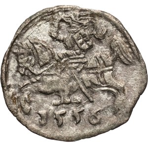 Sigismund II Augustus, denarius 1556, Vilnius