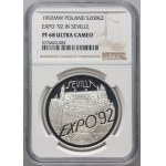 III RP, 200000 złotych 1992, EXPO'92 - Sevilla