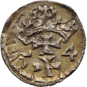 Sigismund II Augustus, denarius 1554, Gdańsk