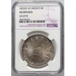 Mexico, 8 reals 1825 Zs Az, Zacatecas