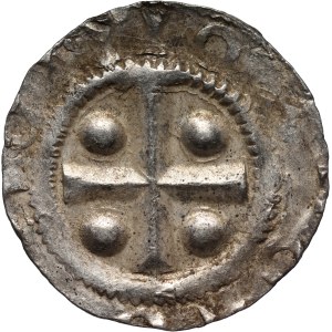 Germany, Saxony, Otto III 983-1002, Denar, Mainz
