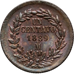 Mexico, 1 centavo 1889 Mo