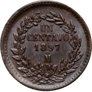Mexico, 1 centavo 1897 Mo