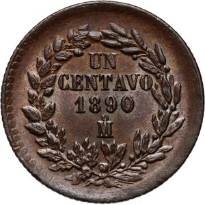 Mexico, 1 centavo 1890 Mo