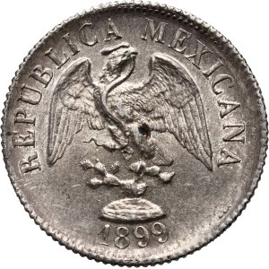 Mexico, 20 centavos 1899 Go R