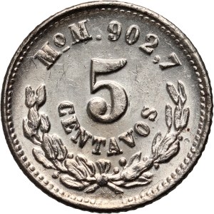 Mexico, 5 centavos 1874 Mo M