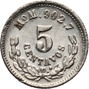 Mexico, 5 centavos 1874 Mo M
