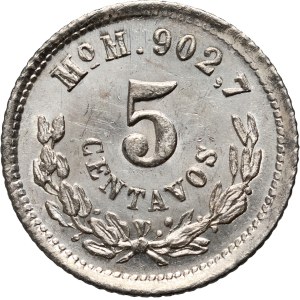 Mexiko, 5 centavos 1887 M