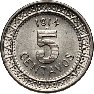 Mexico, 5 centavos 1914