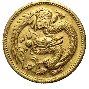 China, PRC, medal, Phoenix and Dragon