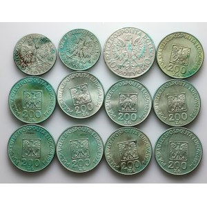 Poland, set of coins from 1932-1974, (12 pieces)