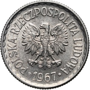 PRL, 1 złoty 1967