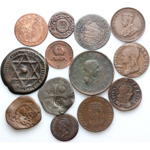 World, coin set, (13 pieces)