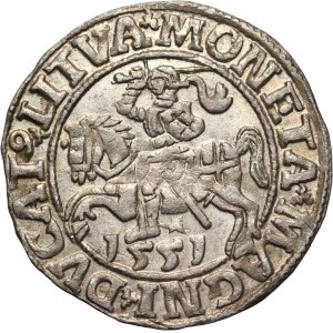 Sigismund II Augustus, half-penny 1551, Vilnius