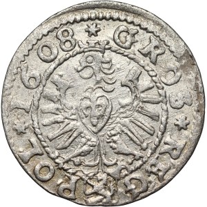 Sigismund III Vasa, penny 1608, Cracow