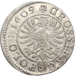 Sigismund III Vasa, 1609 grosz, Krakow