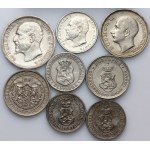 Bulgaria, set of coins from 1888-1930, (8 pieces)
