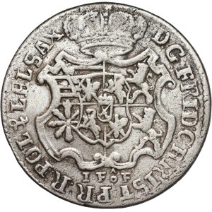 Frederick Krystian, 1/12 thaler 1763 IFóF, Leipzig