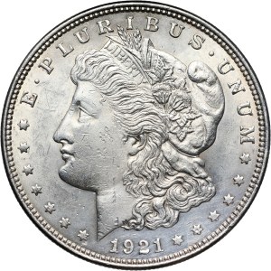 Spojené státy americké, Dollar 1921, Philadelphia, Morgan