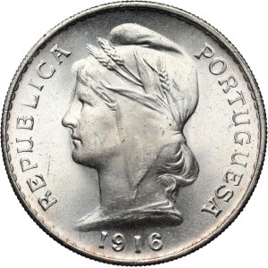Portugal, 50 Centavos 1916, Lisbon