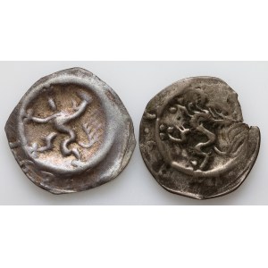 Germany?, 17th century coin set, 1635? 1641? (2 pieces)