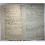 Poland, Gen. Casimir Pulaski, two court documents relating to the Pulaski estate from 1833 and 1840, very rare