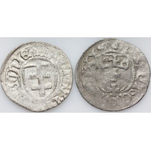 Casimir IV Jagiellonian 1447-1492, set of shekels, (2 pieces)