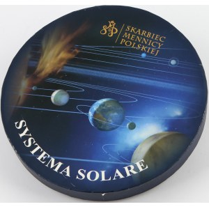 III RP, silver medal set 2009, Systema Solare, (9 pieces)
