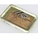 Germany, Commemorative paper button associated with the awarding of the Iron Cross.