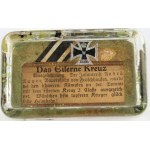 Germany, Commemorative paper button associated with the awarding of the Iron Cross.