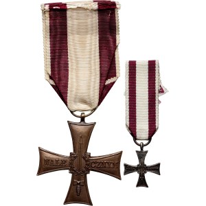 PSZnZ, Cross of Valour with miniature