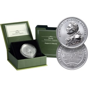 Third Republic, Treasures of Stanislaw August, 50 zloty 2022, August II the Strong