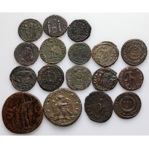 Roman Empire, coin set, 1st-4th century, (17 pieces)