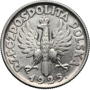 II RP, 1 zloty 1925, London, Harvester