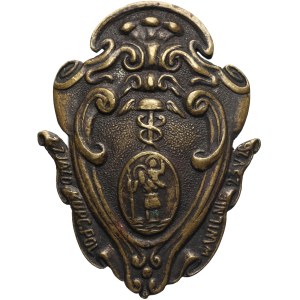 II RP, Badge of the 1st Congress of Polish Merchants in Vilnius in 1926