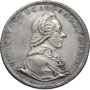 Austria, Salzburg, Hieronim Graf Colloredo, Thaler 1784 M