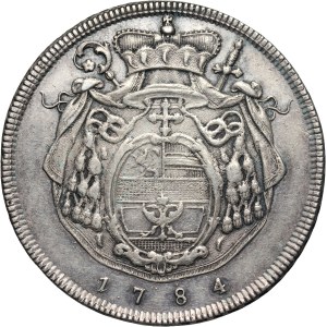 Austria, Salzburg, Hieronim Graf Colloredo, Thaler 1784 M