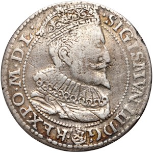 Žigmund III Vaza, šesťpenca 1596, Malbork
