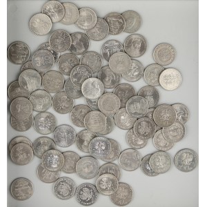 People's Republic and Third Republic, set of commemorative circulation coins, (71 pieces)