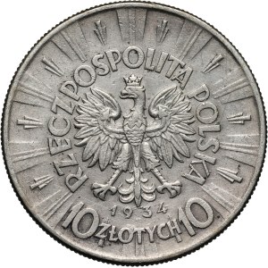 II RP, 10 złotych 1934, Warszawa, Józef Piłsudski