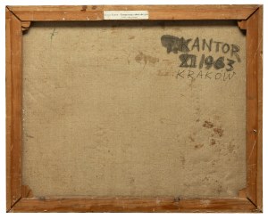 Tadeusz Kantor (1915 - 1990), Kompozycja abstrakcyjna, 1963