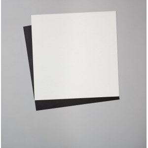 Andrzej Gieraga (b. 1934), Square white and black, 2007