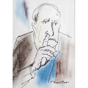 Tadeusz Kantor (1915 - 1990), from the series 'These Serious Gentlemen'.